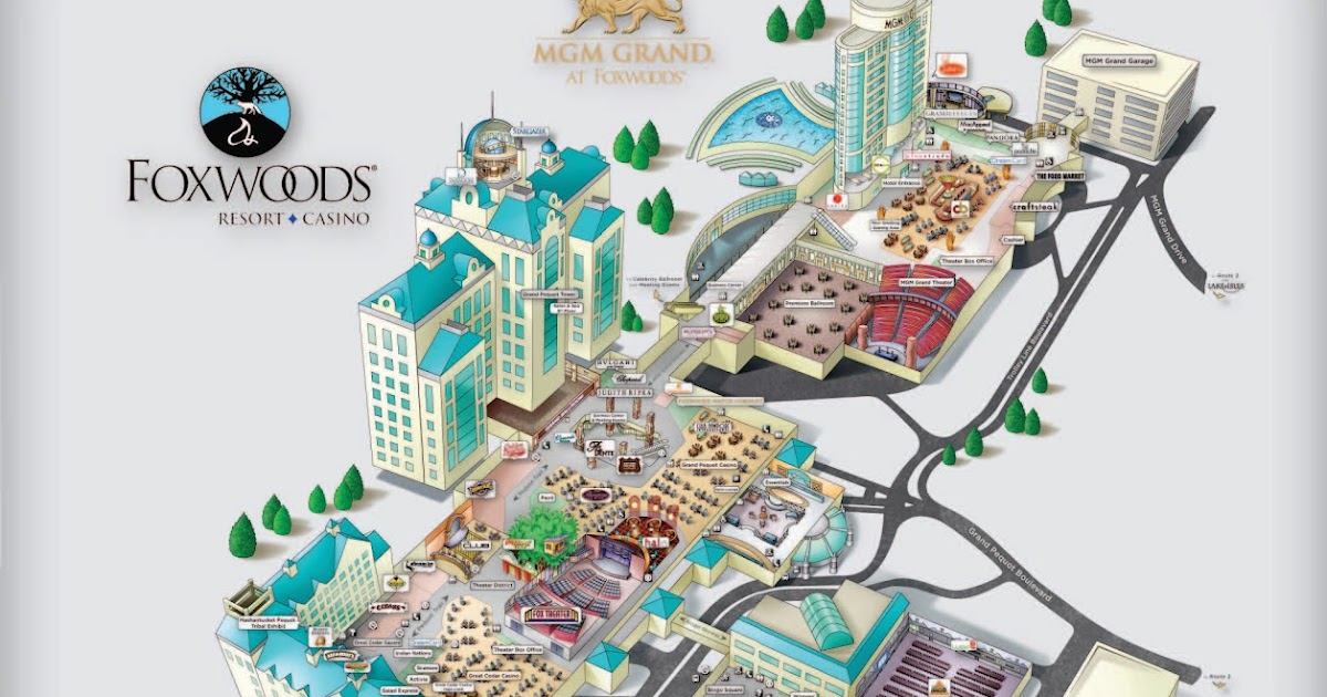 foxwoods casino ct layout