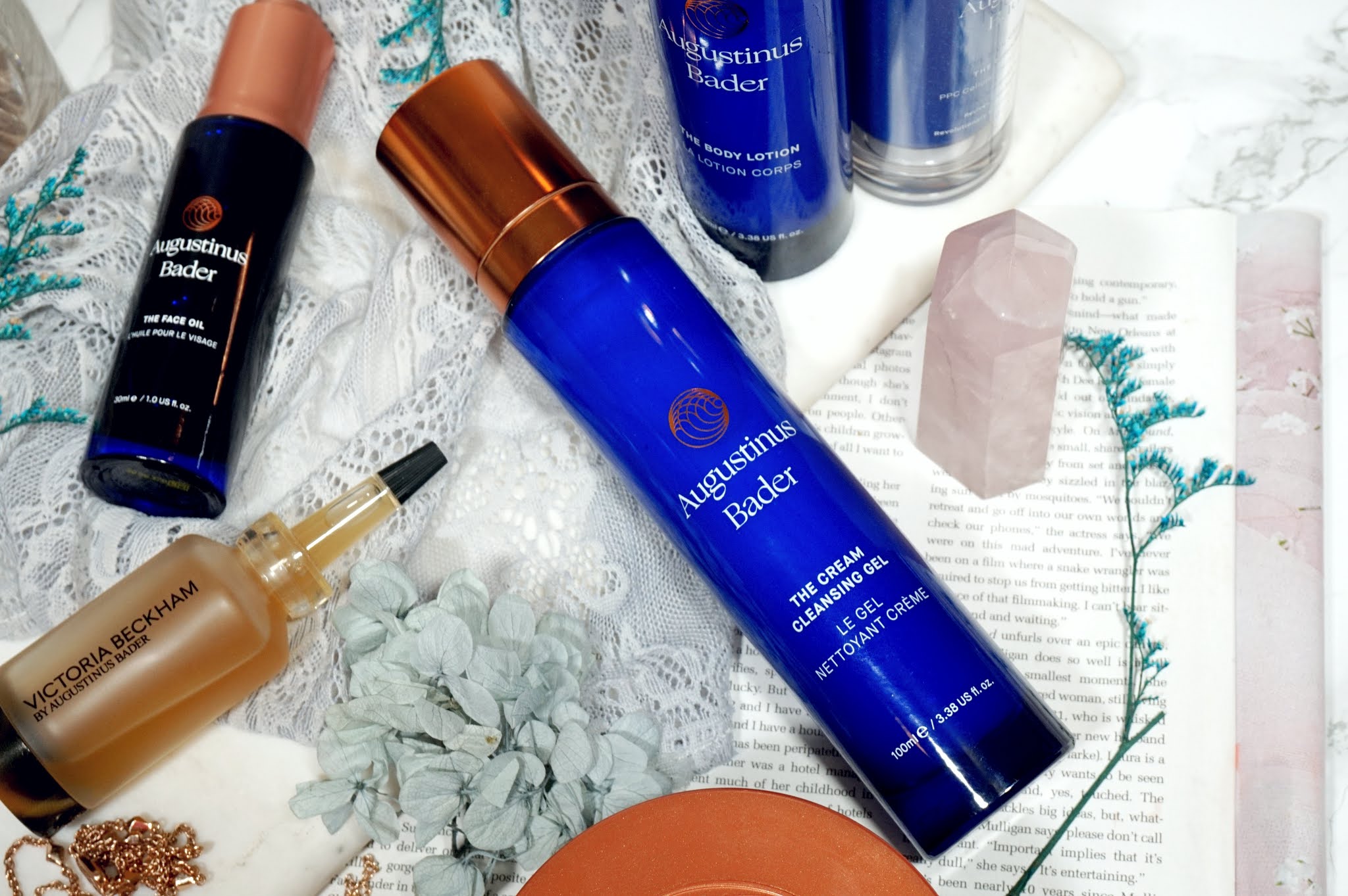 the cream cleansing gel augustinus bader