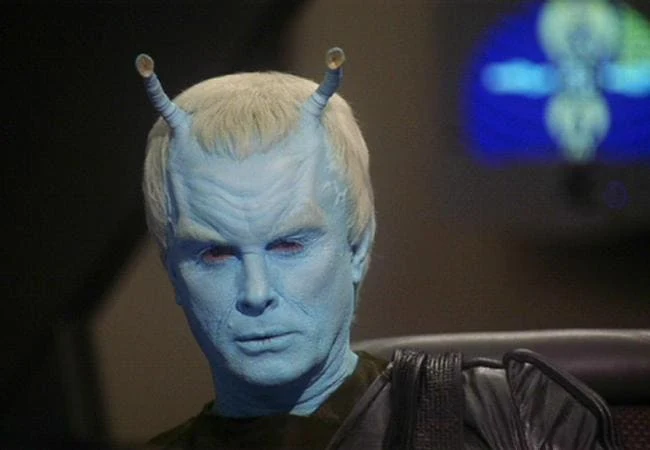 Jeffrey Combs encarna al andoriano Shran en Star Trek: Enterprise