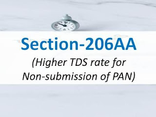 Section 206AA - Higher TDS Rate for Non-submission of PAN