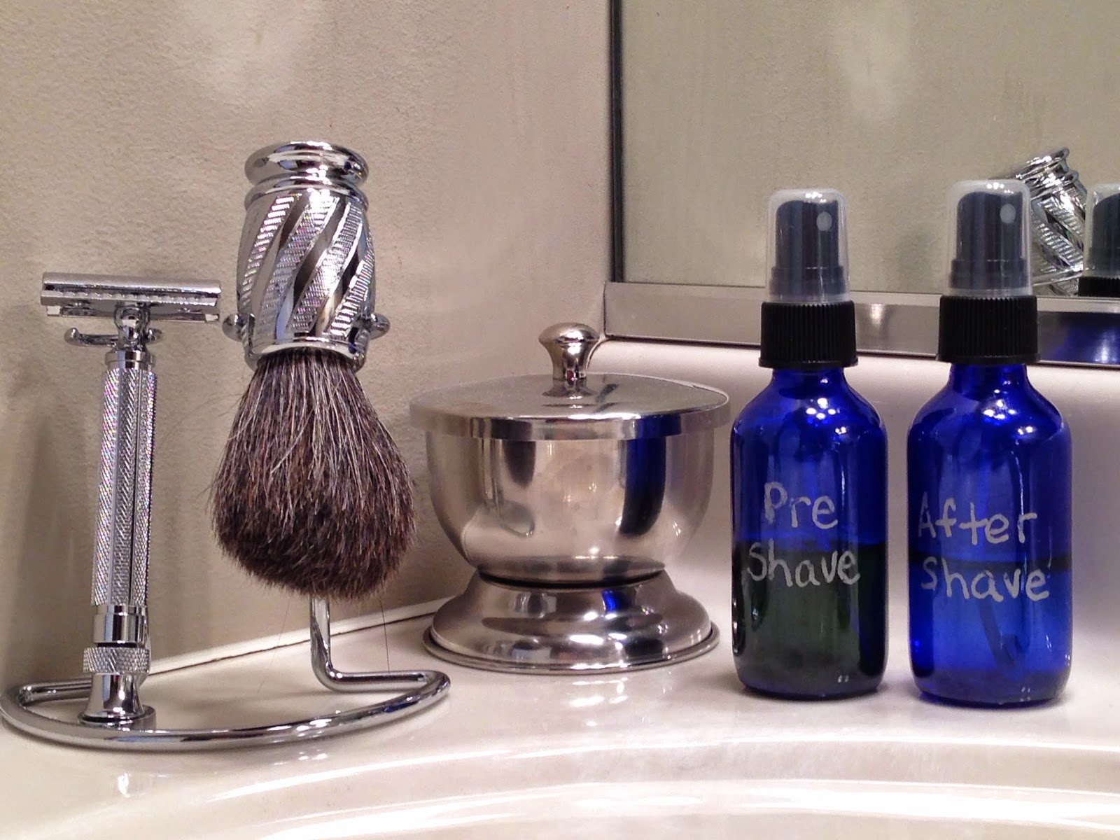 Janis Oils DIY Pre Shave and After Shave Oils