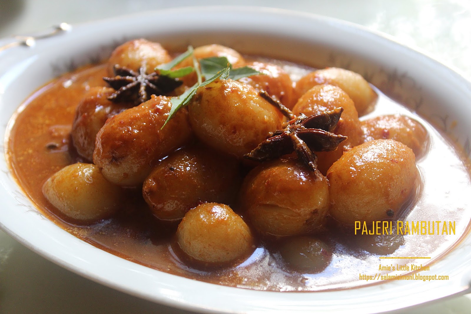 Pajeri Rambutan - Amie's Little Kitchen