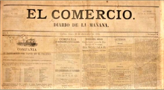 EL COMERCIO FUNDADO POR LOS CHILENOS