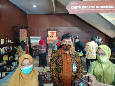 BI Lampung Tampilkan Produk UMKM Binaan di Ajang Karya Kreatif Indonesia