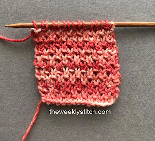 Slip Stitch Weave | The Weekly Stitch