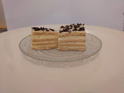 Alba ca zapada cu crema de lamaie