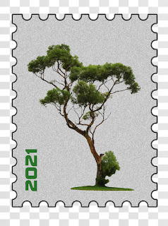 2021 stamp Sticker Stock Free Download