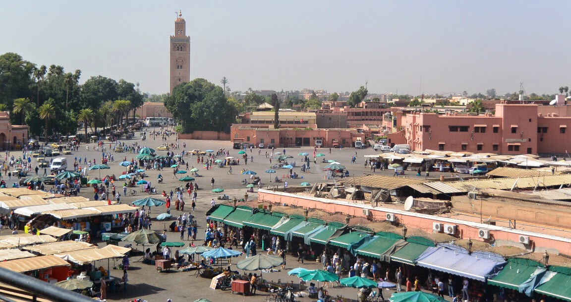 La fameuse Place Jemaa el Fna