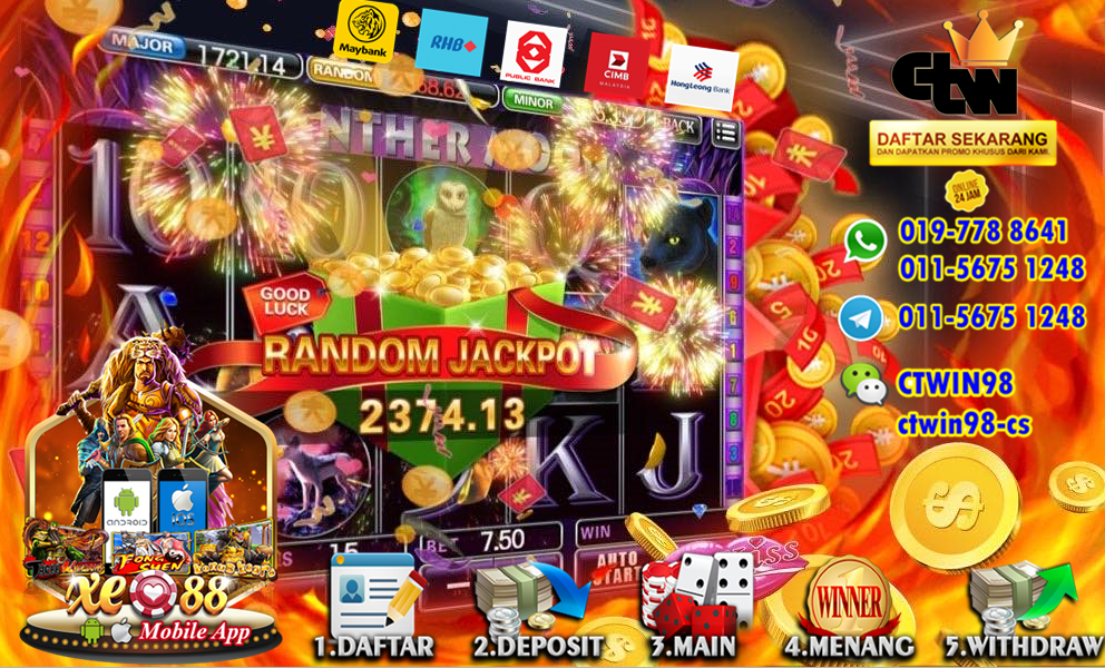 ONLINE CASINO: GAME SLOT XE88 JACKPOT