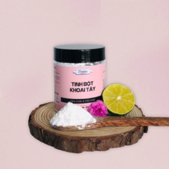 Tinh Bột Khoai Tây Nguyên Chất Navies Organic Trắng Da