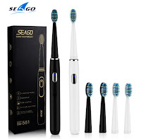 Ultrasonic Electric Vibration Waterproof Toothbrush