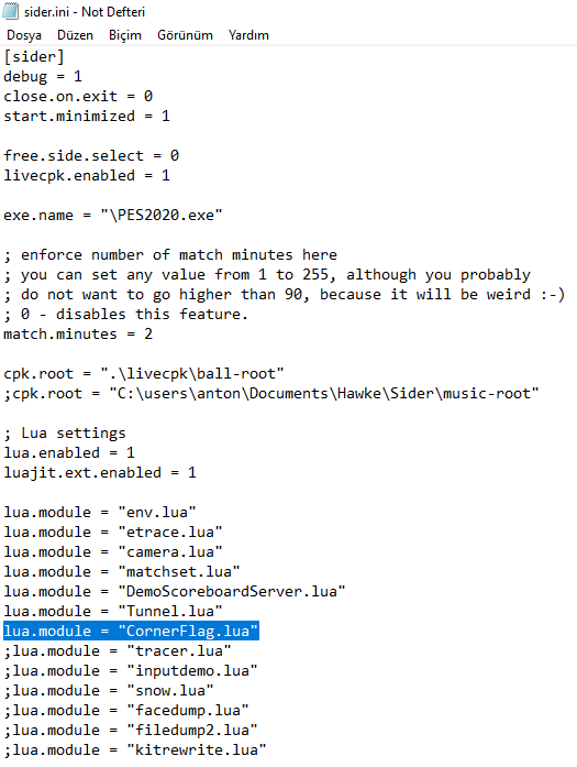 PES 2020 Corner Flags by Furkan6141