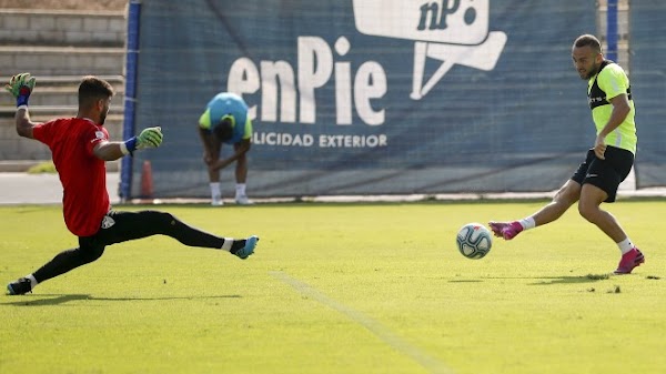 Málaga, hoy entrenamiento y rueda de prensa de Víctor Sánchez del Amo