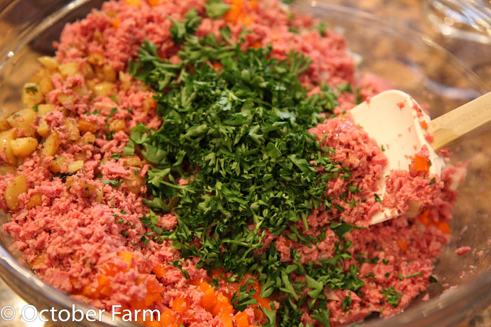 New York City Style Corned Beef Hash