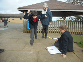 Jumping book worms, Copthill School