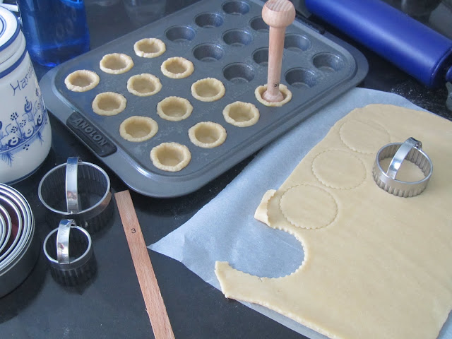  Tartaletas de Fresa y Ruibarbo 