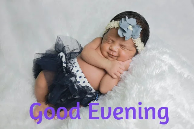 Baby Good Evening HD Image Baby Good Evening HD Image