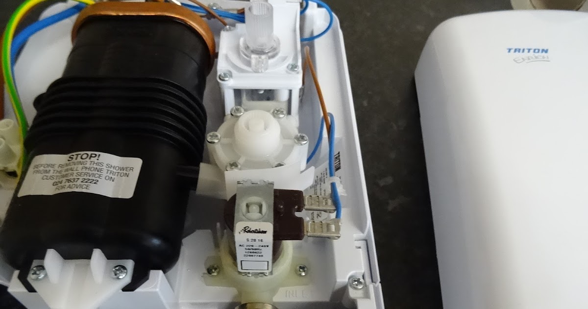 Electrical shower fault finding and repair Electric shower replacing the stabiliser flow