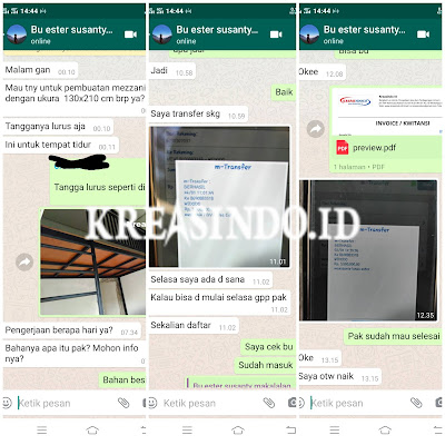Mezzanine Besi pesanan Bu Ester di Apartement Podomoro Golf View Bojong Nangka Gunung Putri Bogor Mezzanine Besi pesanan Bu Ester di Apartement Podomoro Golf View Bojong Nangka Gunung Putri Bogor