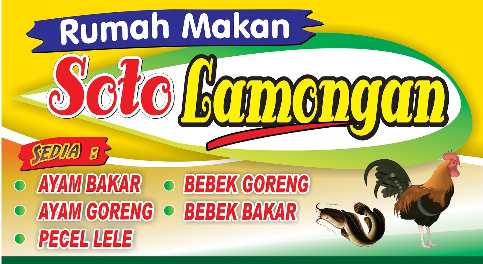 40+ Best Collections Desain Spanduk Pecel Lele Psd Guerr