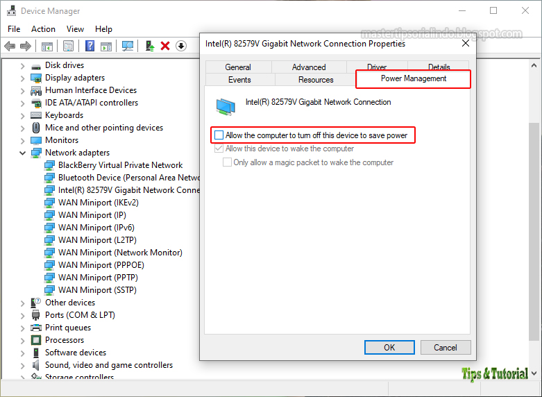 Memperbaiki Koneksi Selalu Disconnect di Windows 10/11 Mastertipsorialindo
