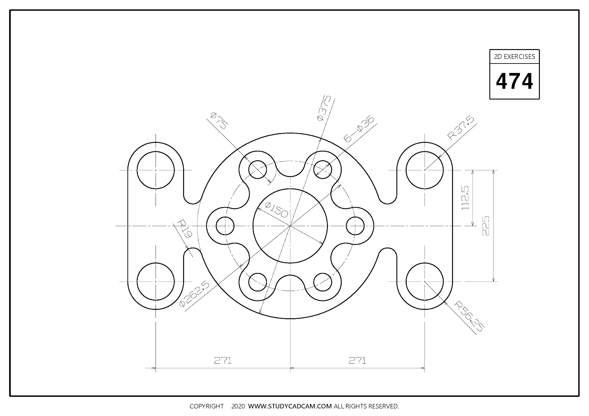 Xadrez em AutoCAD, Baixar CAD Grátis (873.33 KB)