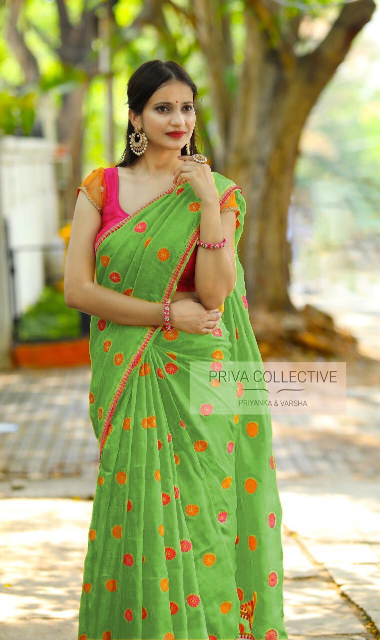 party wear sarees below 500