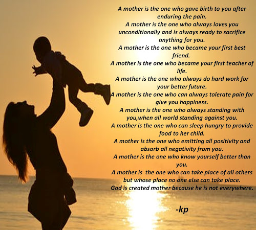 poem for mother's day