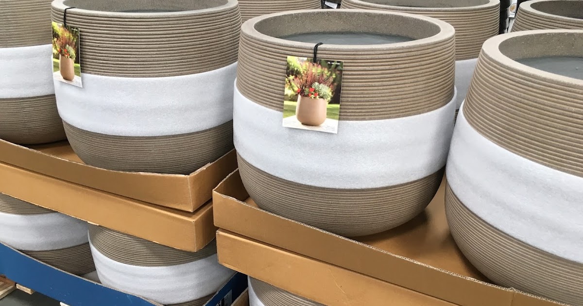 Ventura Lightweight Concrete Planter Costco Weekender