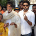  إصابة أسطورة بوليوود Amitabh Bachchan وابنه Abhishek وزوجته aishwaryarai بكورونا
