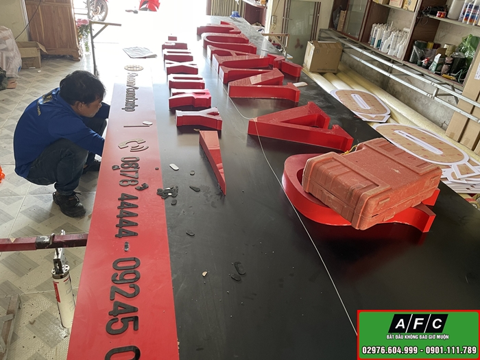 Làm Bảng hiệu Phú Quốc- Thi công Bảng hiệu Tuấn Vũ Phú Quốc