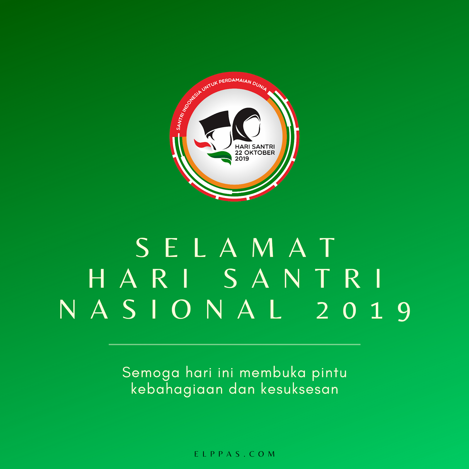 Gambar Ucapan Selamat Hari Santri Nasional cari
