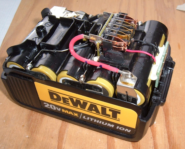 Syonyk's Project Blog: DeWalt 20V Max 3.0Ah Battery Pack Teardown