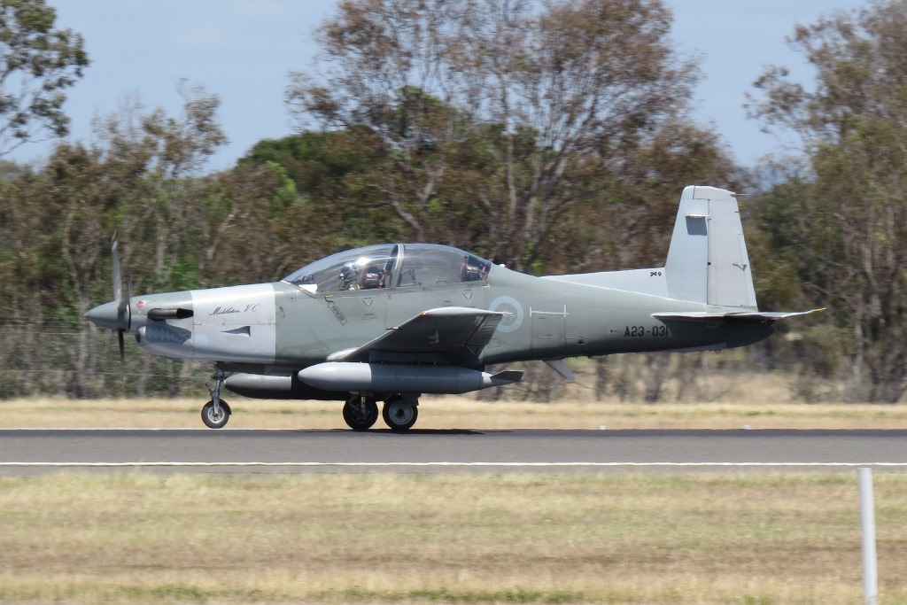 Central Queensland Plane Spotting A Pair of Royal Australian Air Force