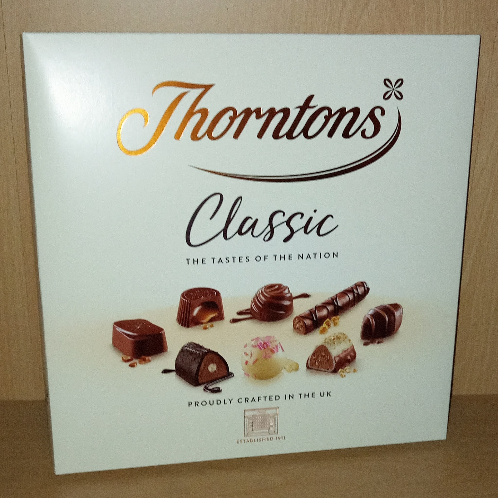 Supersupergirl's Food Reviews Thorntons Classic Chocolates