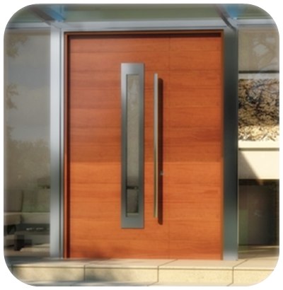Gambar model pintu  rumah  minimalis  modern 