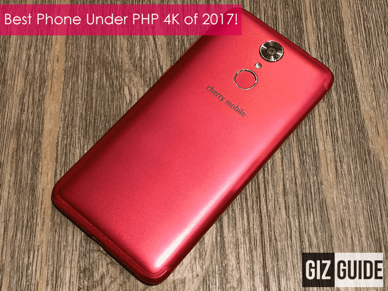 Editor's Choice Best Smartphone Under PHP 4K of 2017 Cherry Mobile