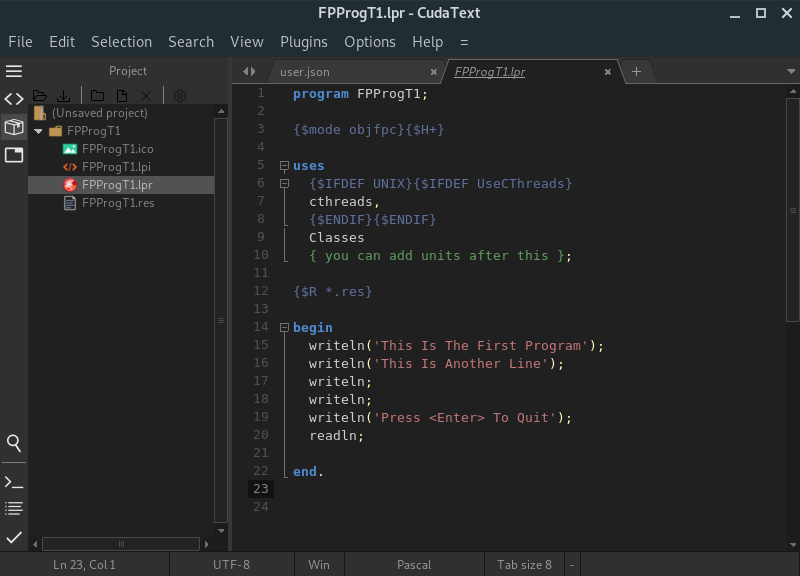 Spotlight: CudaText - A Hot Replacement for Sublime Text, Written in ...