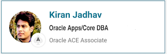 Oracle ACE Associate