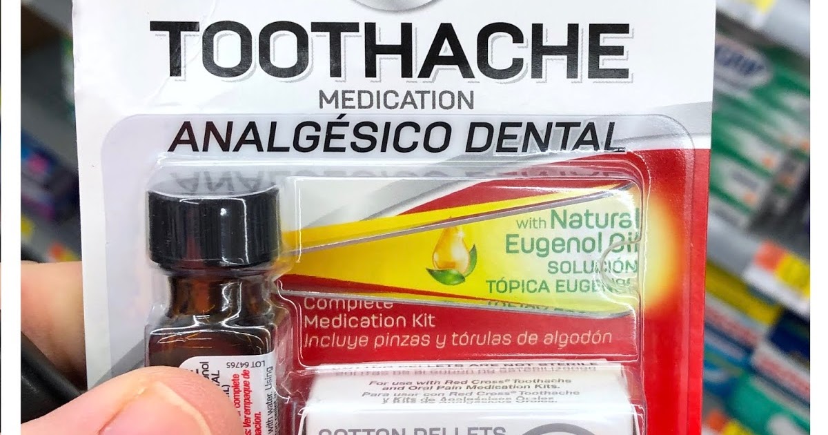 Two Men and a Little Farm RED CROSS TOOTHACHE MEDICATION