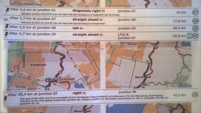 mappa itinerario Bunnik Amsterdam