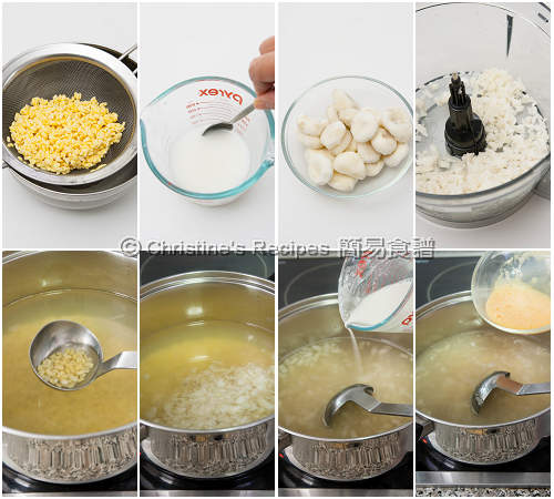 冰花馬蹄露製作圖 Water Chestnut Sweet Soup Procedures