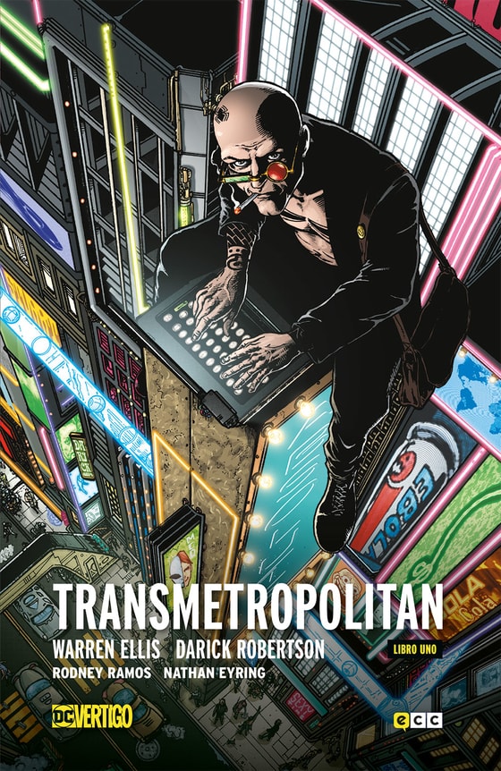 Transmetropolitan Vol. 1 #warrenellis #transmetropolitan #comiccovers #vertigo #dccomics