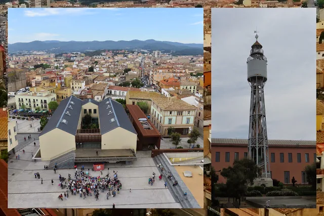 The water tower in Palafrugell in Costa Brava, Spain