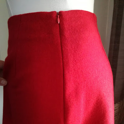 Couture et Tricot: DP Studio Le406a: Long Asymmetric skirt with flounce ...
