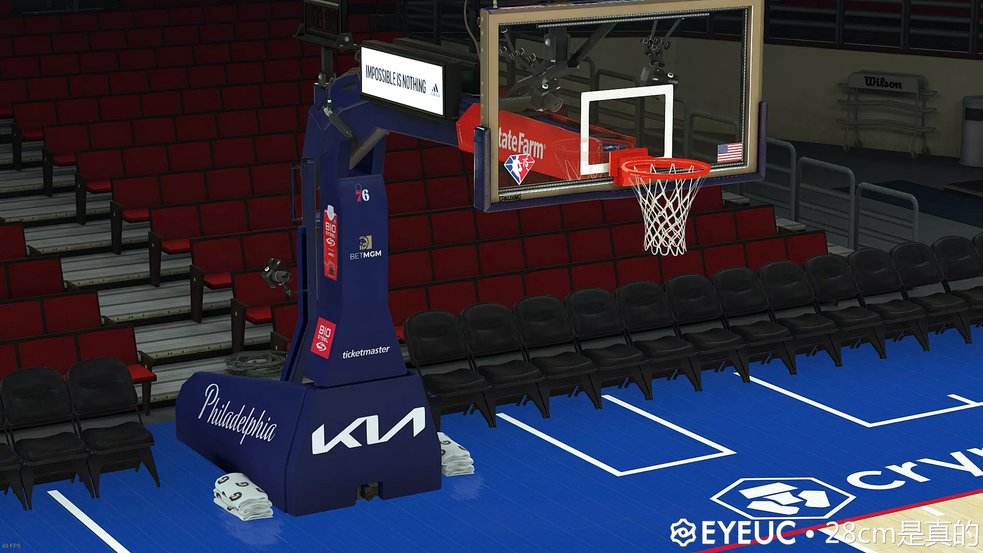 NBA 2K22 All 30 Realistic NBA Arenas with Sponsors & Backboard With 7th