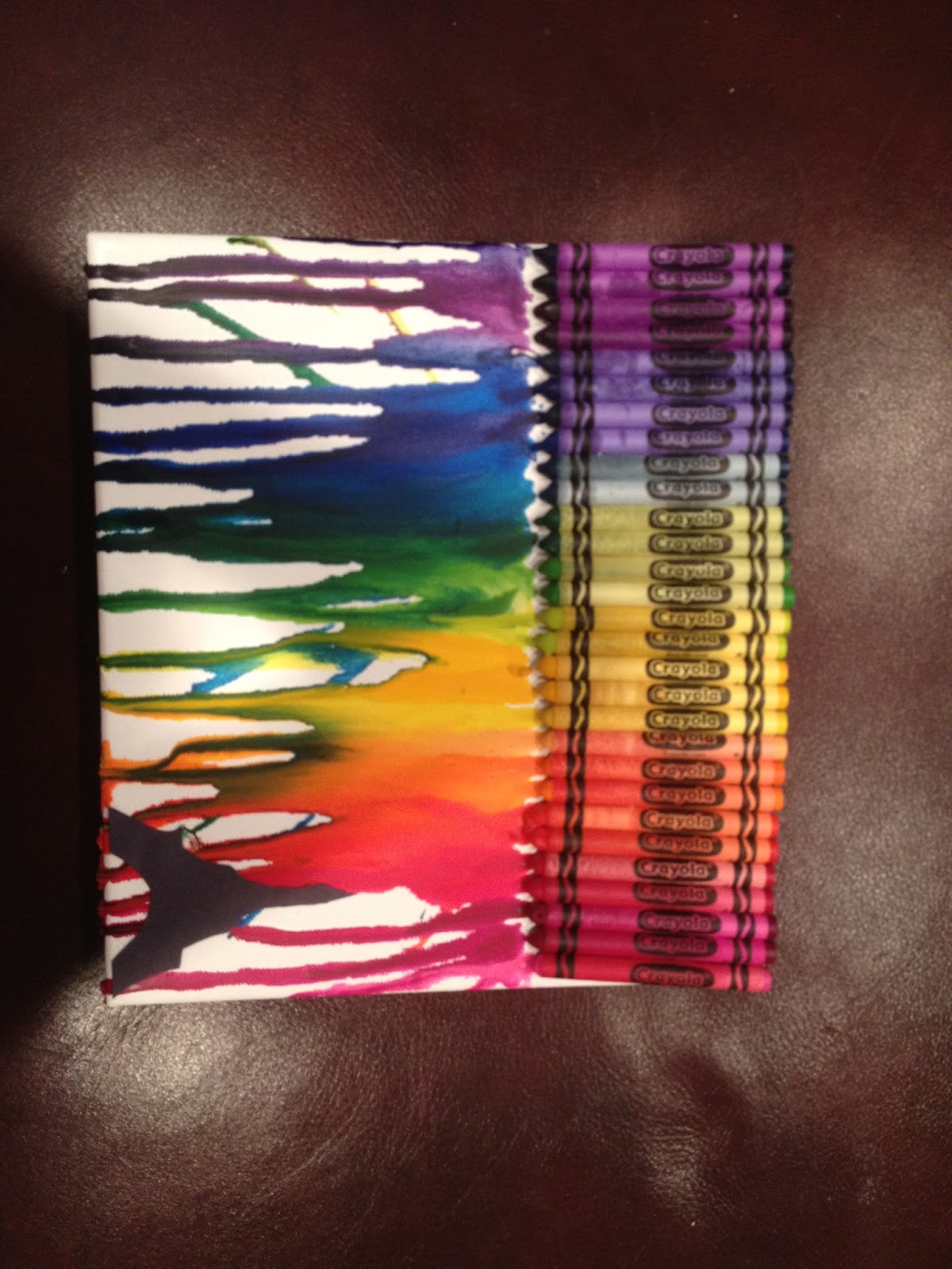 Madame C's Great French Teaching Adventure! Crayon Art!