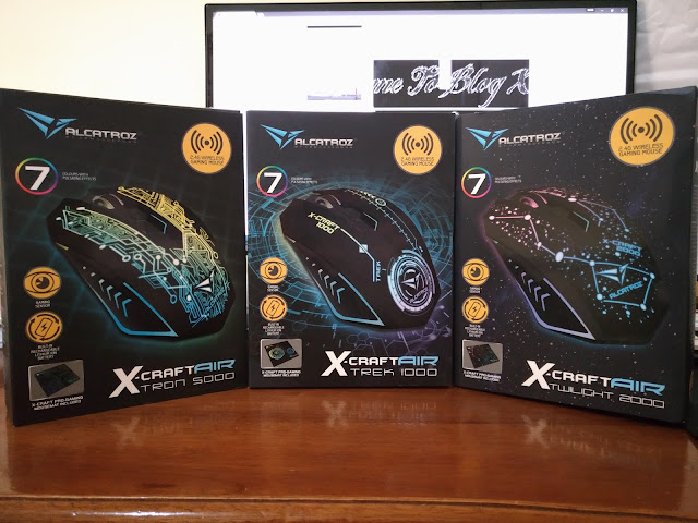 Gaming Mouse Baru dari Alcatroz X-Craft Air Series (Wireless)