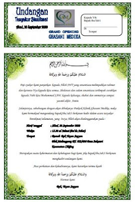 Contoh Undangan Syukuran Rumah - Homecare24