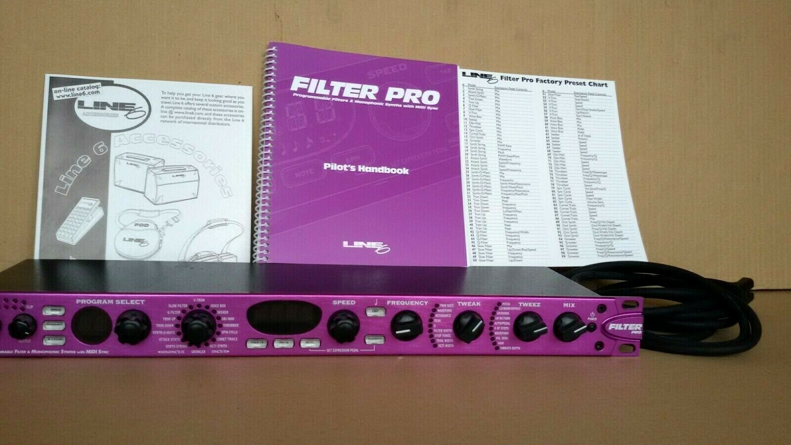 MATRIXSYNTH Line 6 Filter Pro Stereo Synth Effects Filter